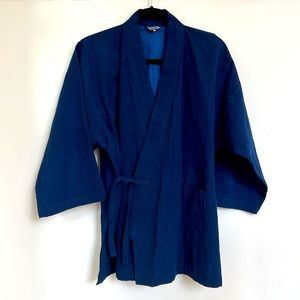 Authentic Aizenkono indigo kimono